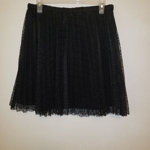 Elle Black Lace Skirt